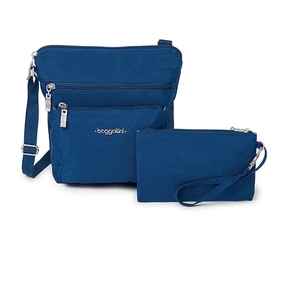 Baggallini Pacific Pocket Crossbody With RFID/NWT